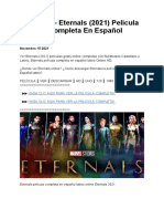 Pelispour Eternals 2021 Pelicula Completa Espanol y Latino