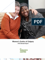 Women's Centre of Calgary 2010 Annual Report