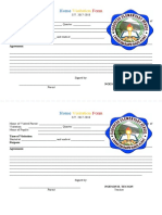 Home Visitation Form