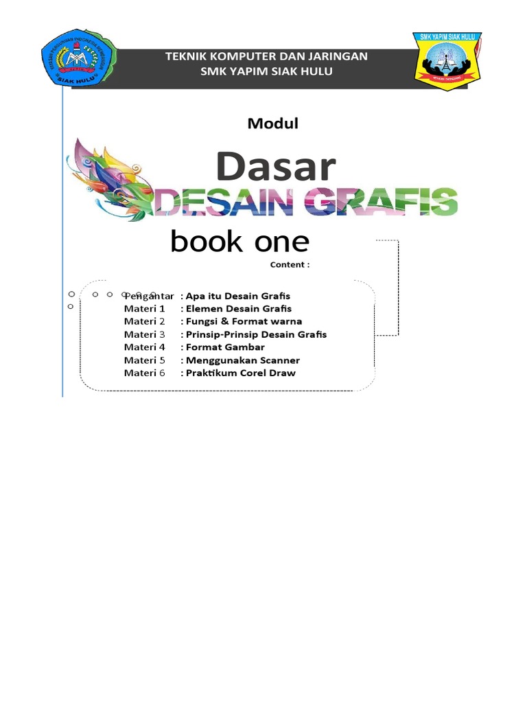 Dasar Desain Grafis Untuk Smk Tkj Pdf Seni