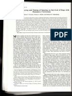 Effect of Spaying and Timing of Spaying On Survival On Dogs With Mammary Carcinoma