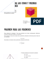 Formulas de Las Figuras Tridimensionales