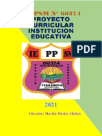 Proyecto Curricular Institucion Educativa 60374 - 2021 Terrabona