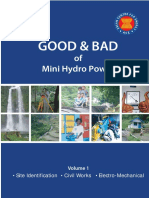 Good and Bad of Mini Hydro Power Vol.1