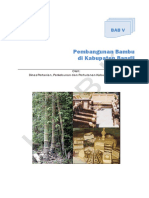 Pembangunan Bambu Di Kabupaten Bangli