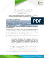 Guia de Actividades y Rubrica de Evaluación-Unidad 1-Tarea 2-Analizar Problematica Sobre Uso Inapropiado Del Territorio