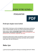 Pengantar Alat Industri Kimia