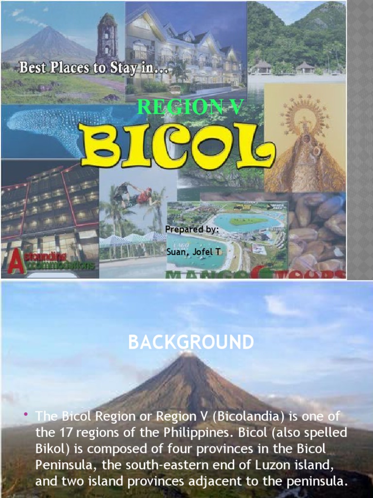Overview of the Bicol Region | PDF | Philippines