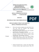 8.2.6 Ep 1 SK Penyediaan Obat-Obat Emergensi Di Unit Kerja