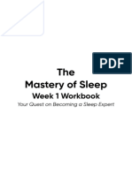 The_Mastery_Of_Sleep_Workbook_Week_1