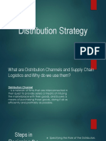 Distribution Strategy