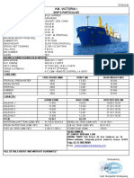 Bulk Carrier KM Victoria I Ship's Particulars