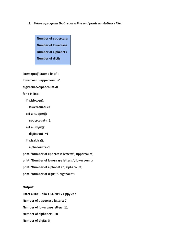 Python Programs | PDF | Interest | Letter Case