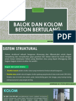 Balok Dan Kolom Beton Bertulang