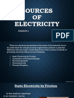 U1 L6 Sources of Electricity