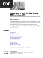 Download Cisco VPN Client Release Notes 50x Clients by Anthony Paolilli SN53969969 doc pdf