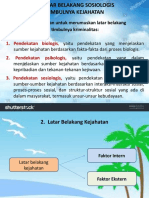 LATAR BELAKANG KEJAHATAN