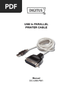 Usb To Parallel Printer Cable