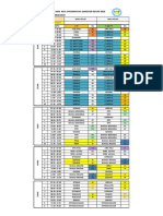 Jadwal Pelajaran Semester Genap TP 2018-2019 KELAS X RAMADHAN