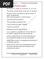 Breast Milk Fortified (Using 20 Cal Oz Standard Formula) | PDF ...