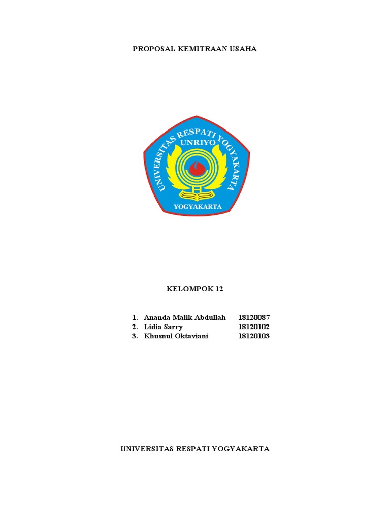 Proposal Kemitraan Usaha Kewirausahaan | PDF