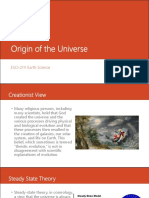 Week 001 Origin of Universe