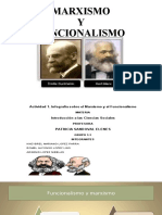 Marxismo y Funcionalismo