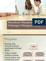 Memahami Manajemen Hubungan Pelanggan (CRM)