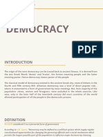 Module 11 - Democracy