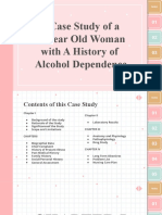 A Case Study of A 27 Year Old Woman With A History of Alcohol Dependence