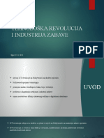 Tehnološka Revolucija I Industrija Zabave