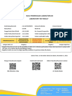 Laboratory Test Result: Hasil Pemeriksaan Laboratorium