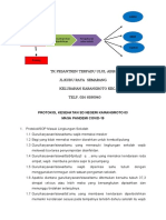 1. SOP masuk lingkungan sekolah