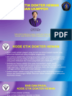 Kode Etik Dokter Hewan Dan Ukmppdh FKH Ub1