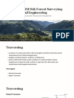FRM 041: Forest Surveying and Traverse Calculations