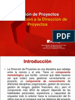 Unidad 1.01.introducción A La Dirección de Proyectos