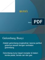 Gelombang Bunyi