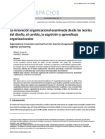 Lectura Selecionada Semana 4 INNOVACIÓN Y CAMBIO