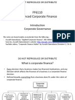 FF6110 2021 - T2 L1 Intro & Corp Governance