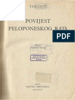 Povijest Peloponeskog Rata by Tukidid (Thucydides)