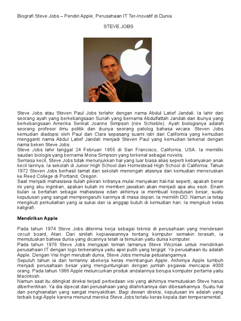 Steve Jobs | PDF