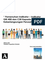 Pemenuhan Indikator Indikator GRI 400 Da