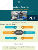 Aircraft Manufacturing Operations