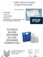 XM K Eugenol Và XM Glass Ionomer