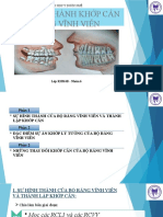 NHÓM 6 sự thành lập và đặc điểm khớp cắn bộ răng vĩnh viễn 1