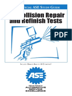 (B Series) Collision Repair & Refinish Certification Tests - Study Guide 2021