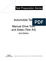 A3 - Manual Drive Train & Axles
