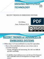 Recent Trends or Advances in Embedded Systems From KVKK Prasad