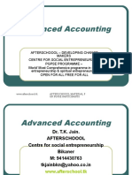 Advanced Accounting: WWW - Afterschoool.tk Afterschoool Material F or Pgpse Participants