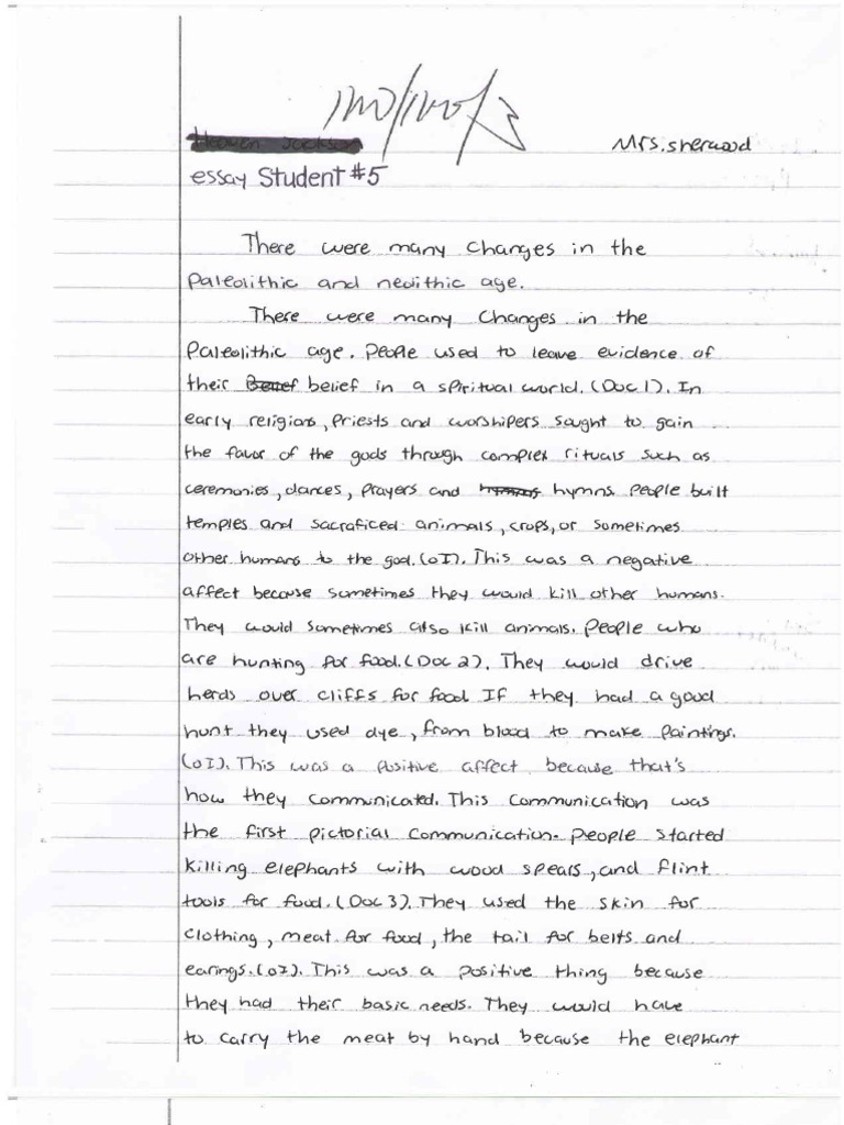 Student #5 Sample | PDF